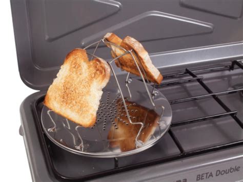 gas stove bread toaster